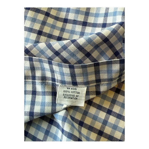 Ralph Lauren Mens Shirts Blue White Gingham Check Button Down Size Large - Picture 12 of 12